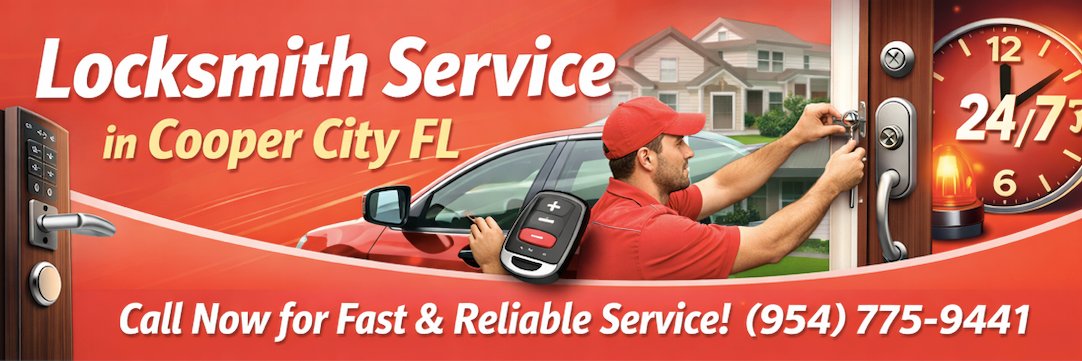 Mason Locksmith Cooper City - Professional 24 Hour Locksmith Service